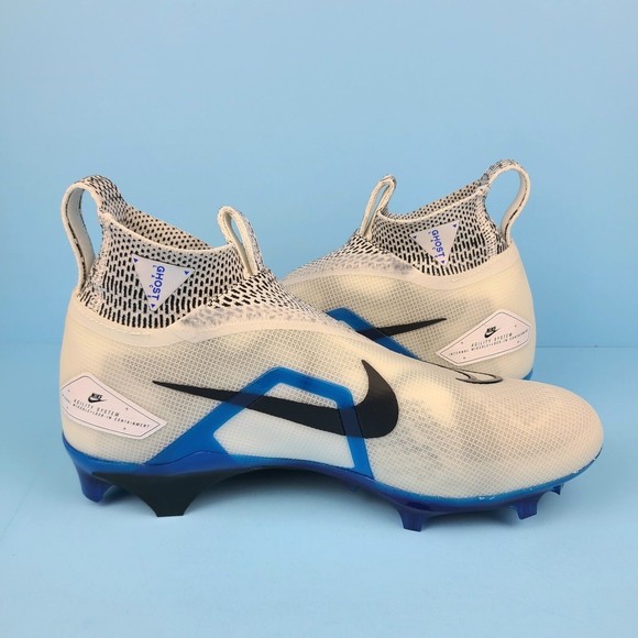 Nike Football Cleats Mens Size 8.5 Alpha Menace Elite 3 White CT6648-101 - Picture 6 of 9
